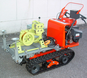TPS-CRG1発電機付クローラ運搬台車